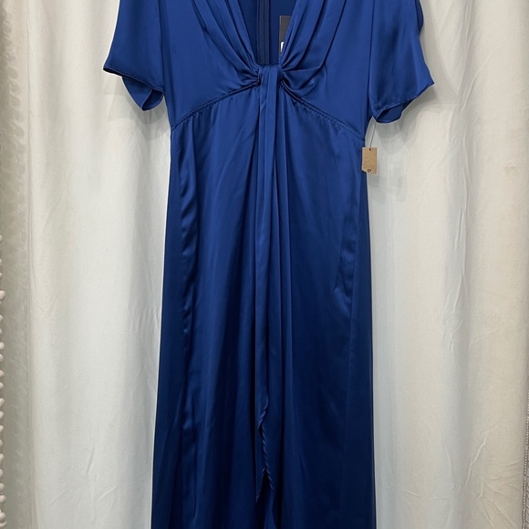 Archival Reformation x Haim Toluca Dress - Tags, Never Worn! Size 10, Blue - Picture 2 of 7